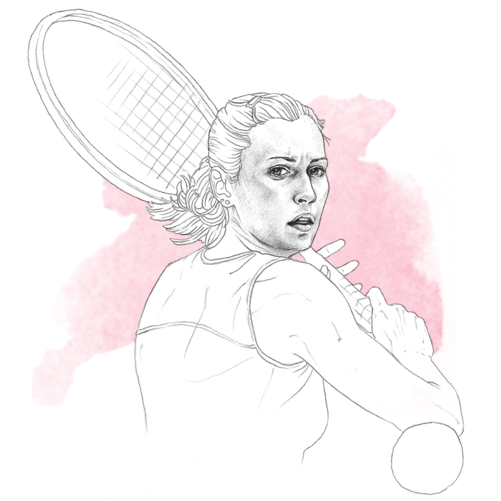 flavia_pennetta_illustration_epoca_sport_editorial_portrait_ilariazena